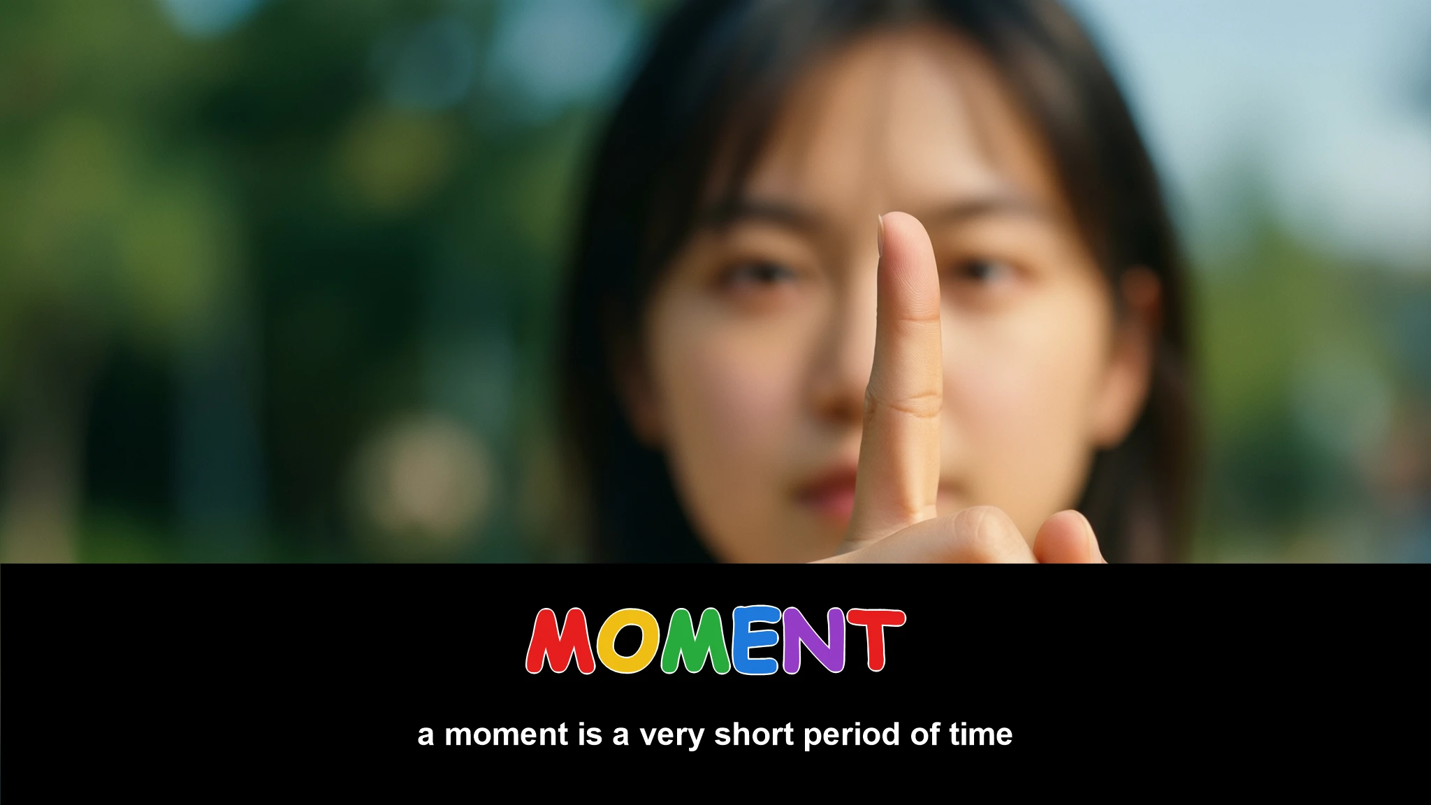 English Illustration for moment
